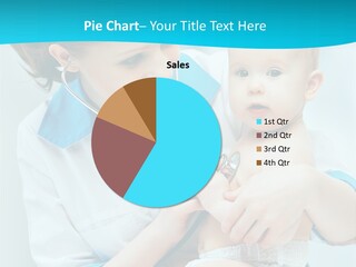 Sick Toddler Kid PowerPoint Template