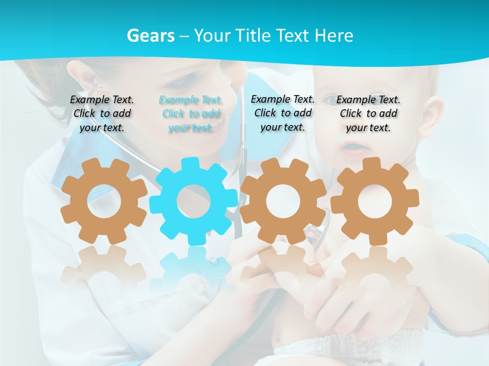 Sick Toddler Kid PowerPoint Template