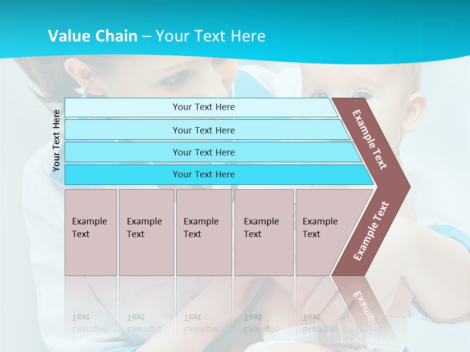 Sick Toddler Kid PowerPoint Template