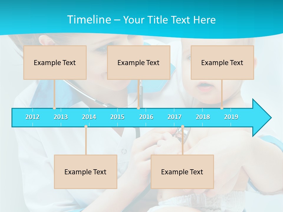 Sick Toddler Kid PowerPoint Template