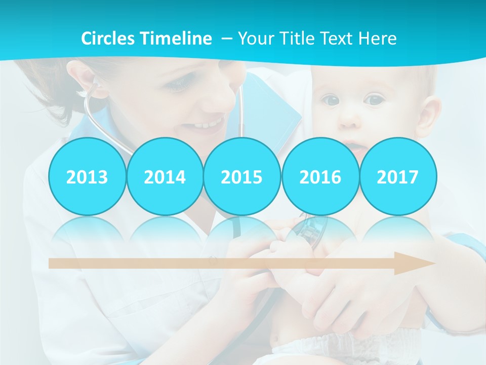 Sick Toddler Kid PowerPoint Template