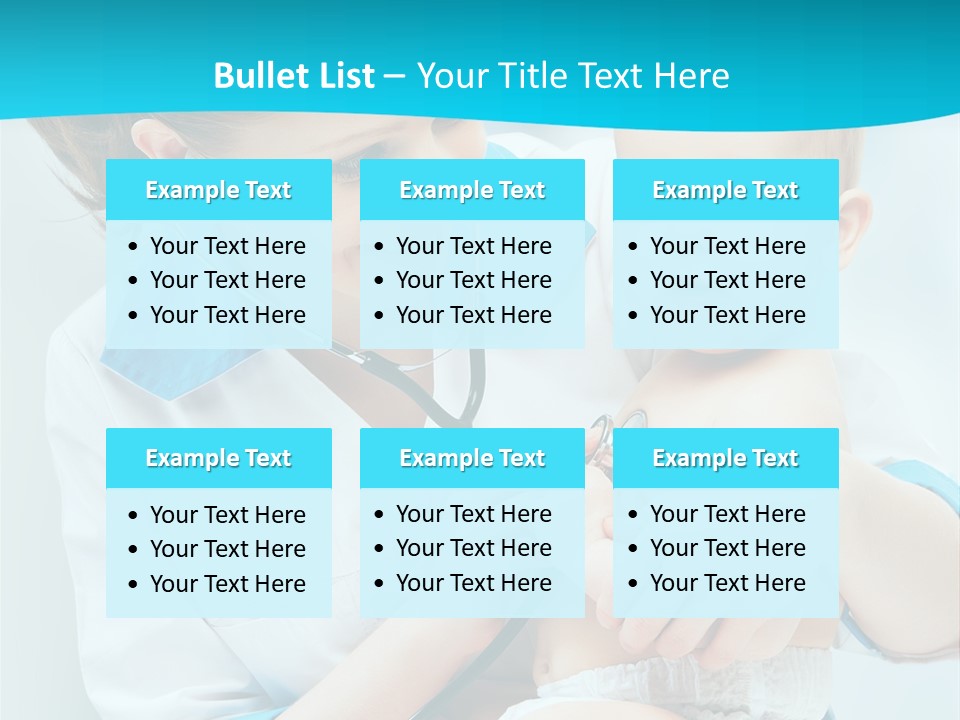 Sick Toddler Kid PowerPoint Template