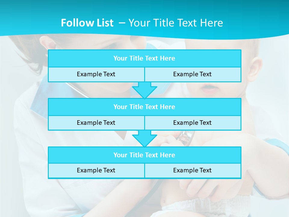 Sick Toddler Kid PowerPoint Template