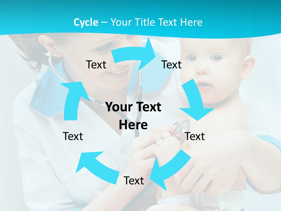 Sick Toddler Kid PowerPoint Template