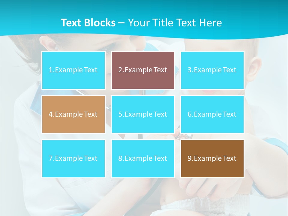 Sick Toddler Kid PowerPoint Template