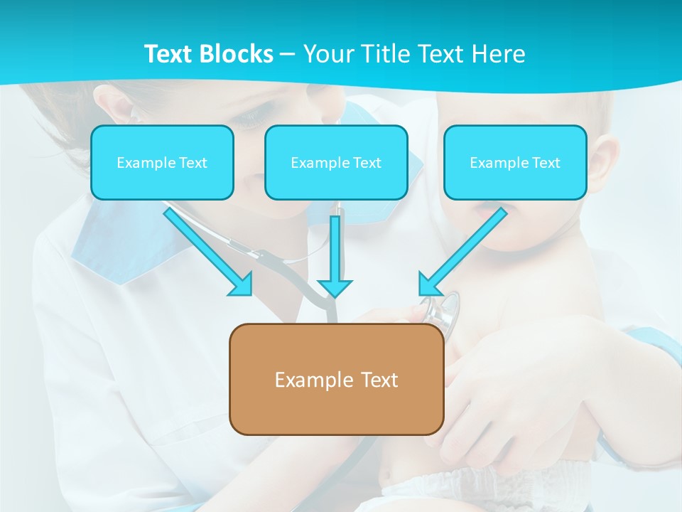 Sick Toddler Kid PowerPoint Template
