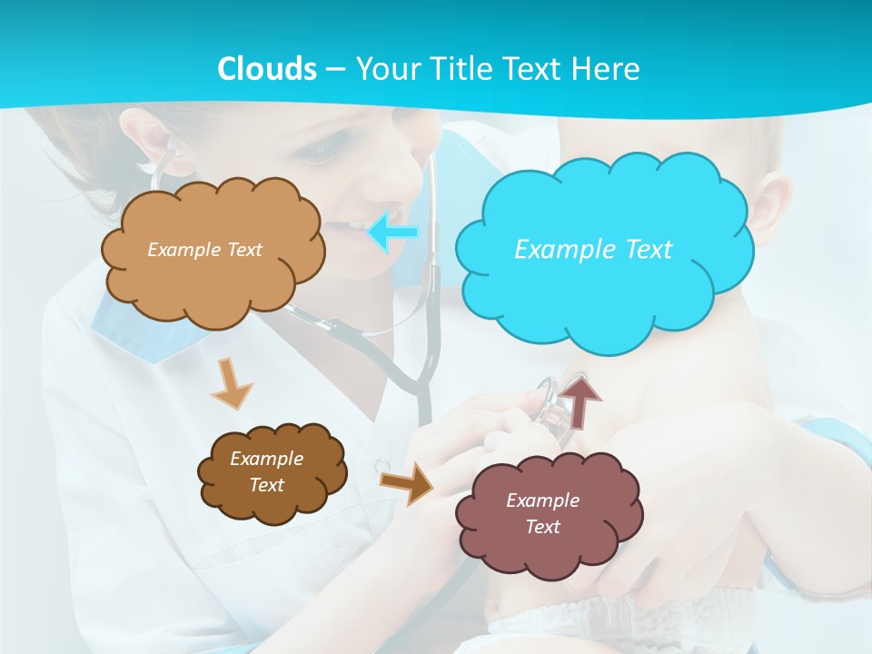 Sick Toddler Kid PowerPoint Template