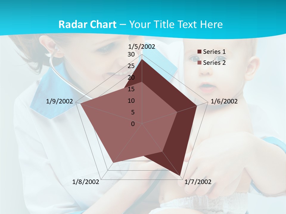 Sick Toddler Kid PowerPoint Template