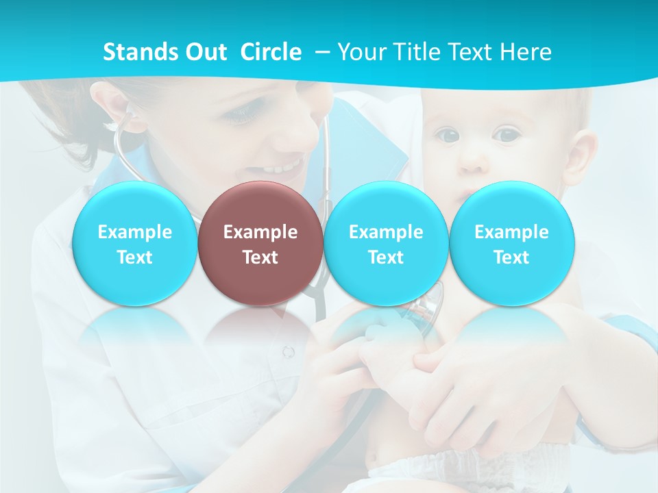 Sick Toddler Kid PowerPoint Template