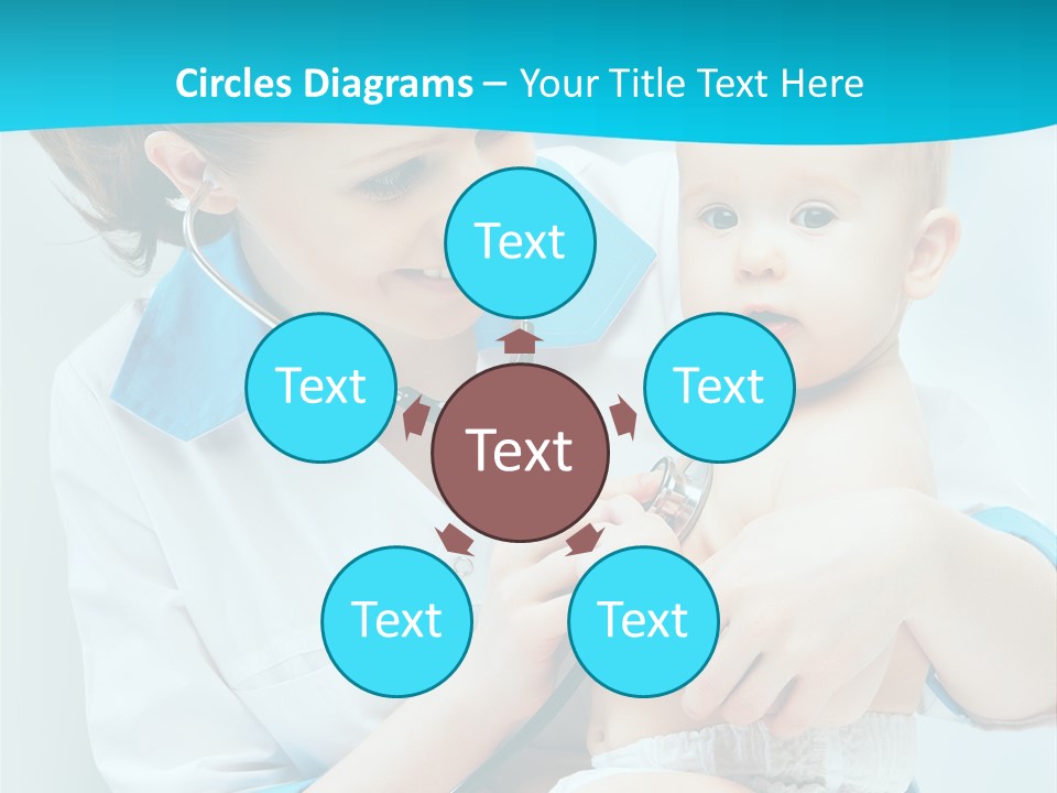 Sick Toddler Kid PowerPoint Template