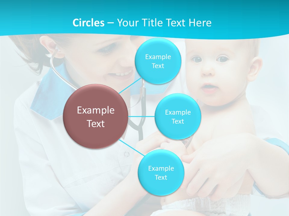 Sick Toddler Kid PowerPoint Template
