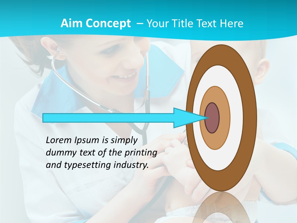 Sick Toddler Kid PowerPoint Template