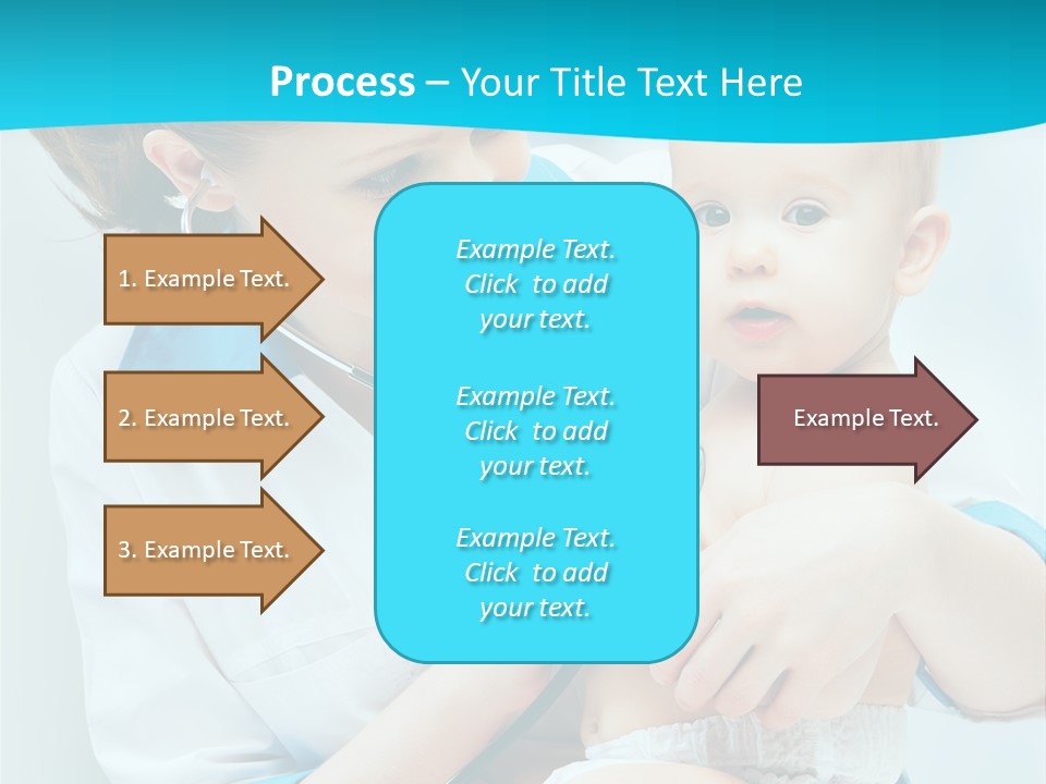 Sick Toddler Kid PowerPoint Template
