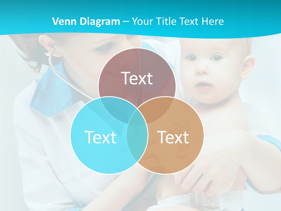 Sick Toddler Kid PowerPoint Template