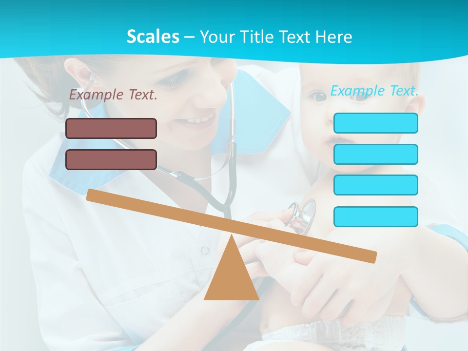 Sick Toddler Kid PowerPoint Template