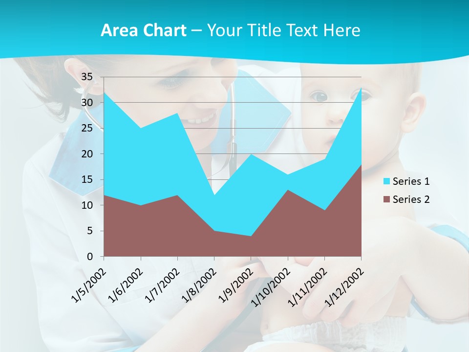 Sick Toddler Kid PowerPoint Template