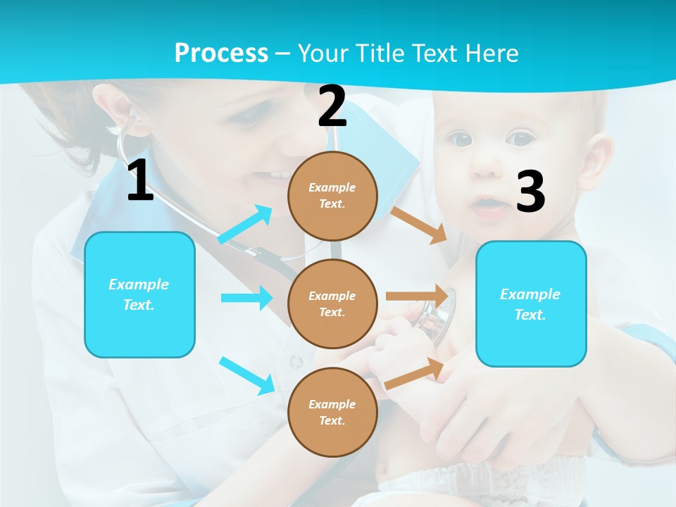 Sick Toddler Kid PowerPoint Template