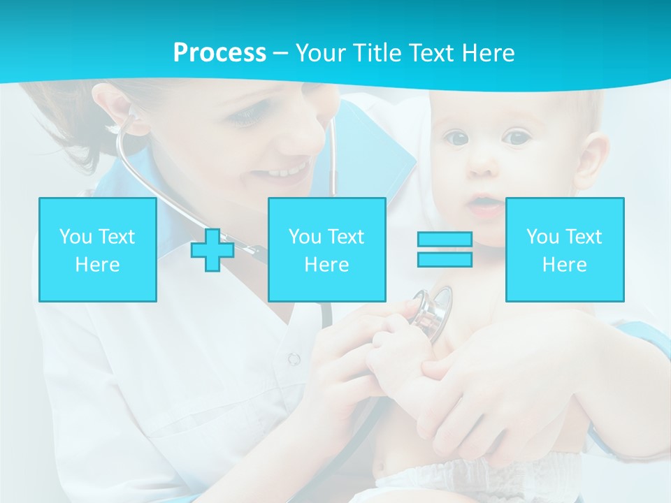 Sick Toddler Kid PowerPoint Template