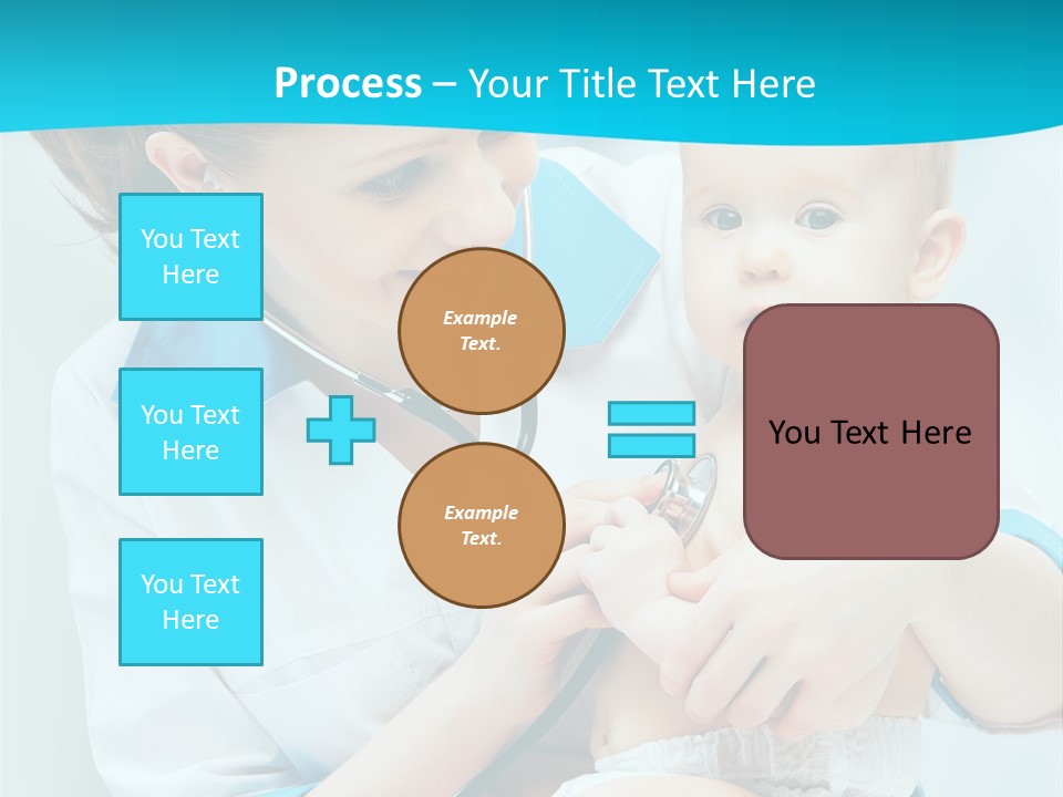 Sick Toddler Kid PowerPoint Template