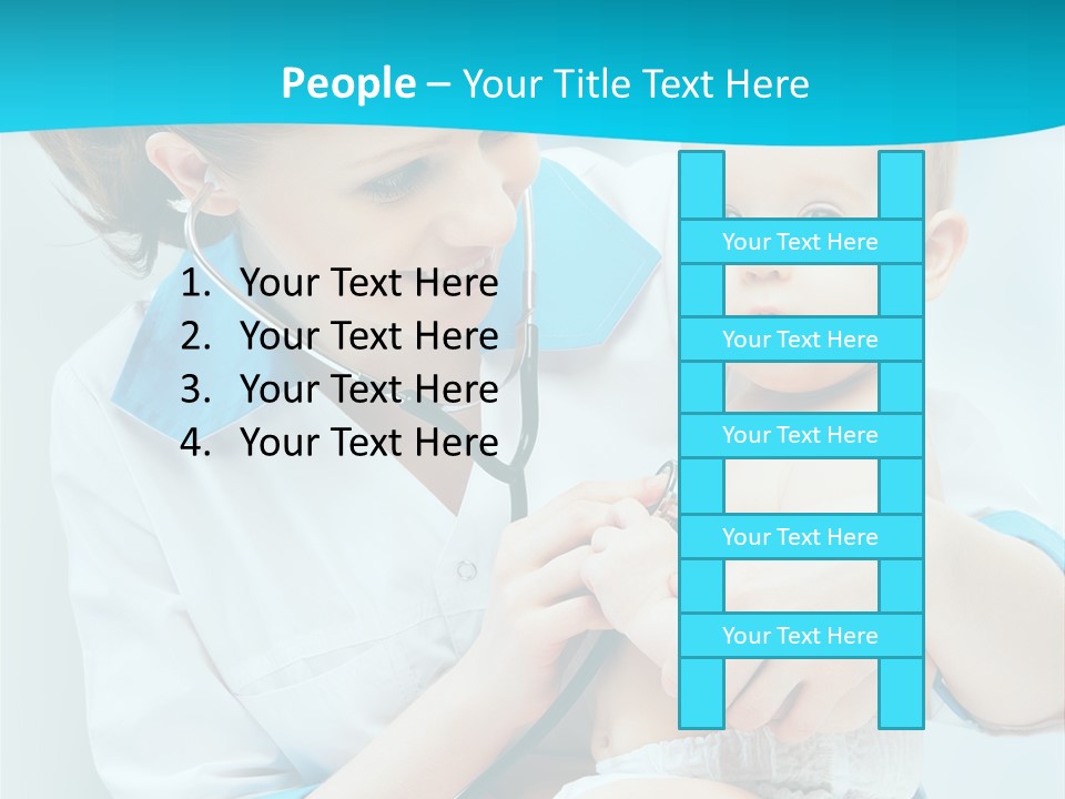 Sick Toddler Kid PowerPoint Template