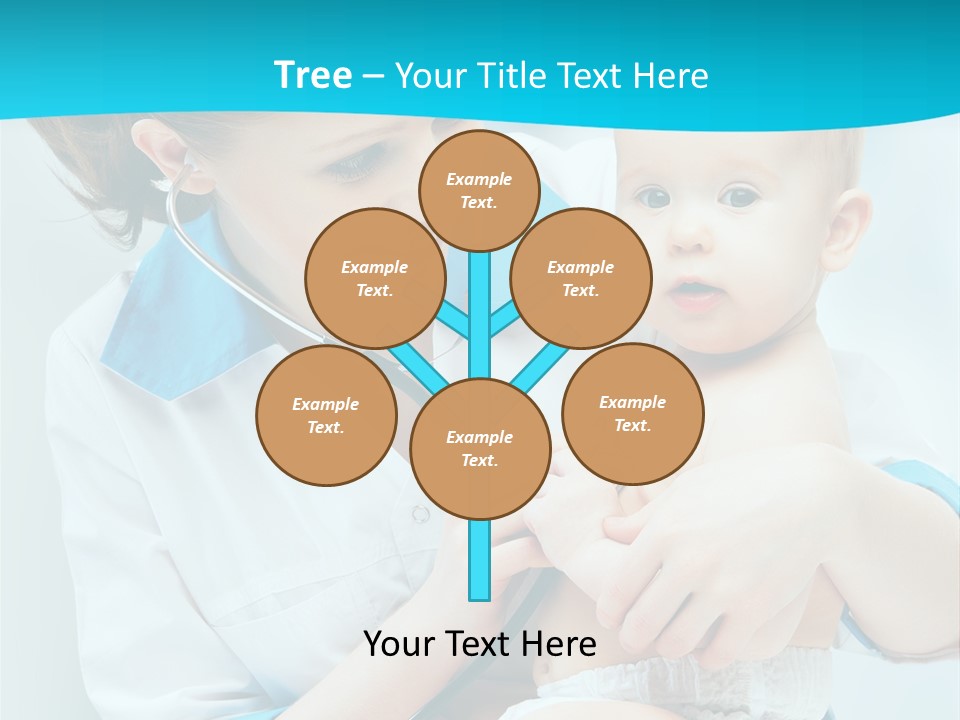 Sick Toddler Kid PowerPoint Template