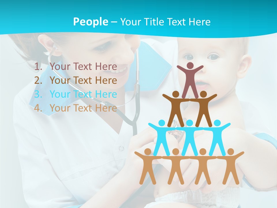 Sick Toddler Kid PowerPoint Template