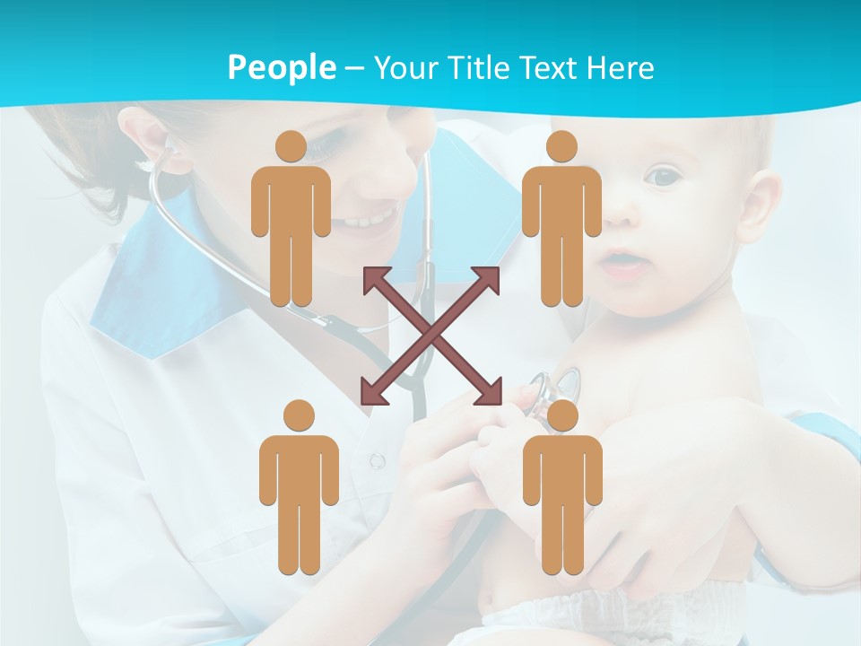 Sick Toddler Kid PowerPoint Template