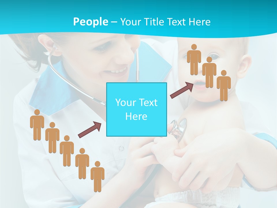 Sick Toddler Kid PowerPoint Template