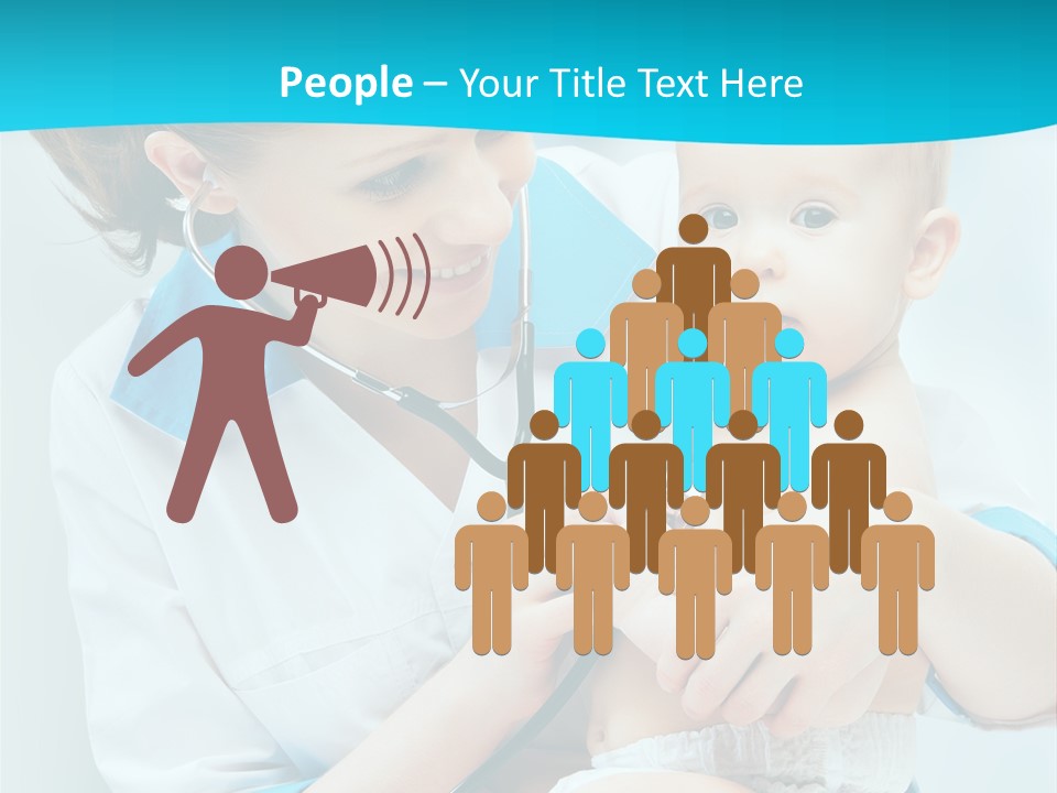 Sick Toddler Kid PowerPoint Template