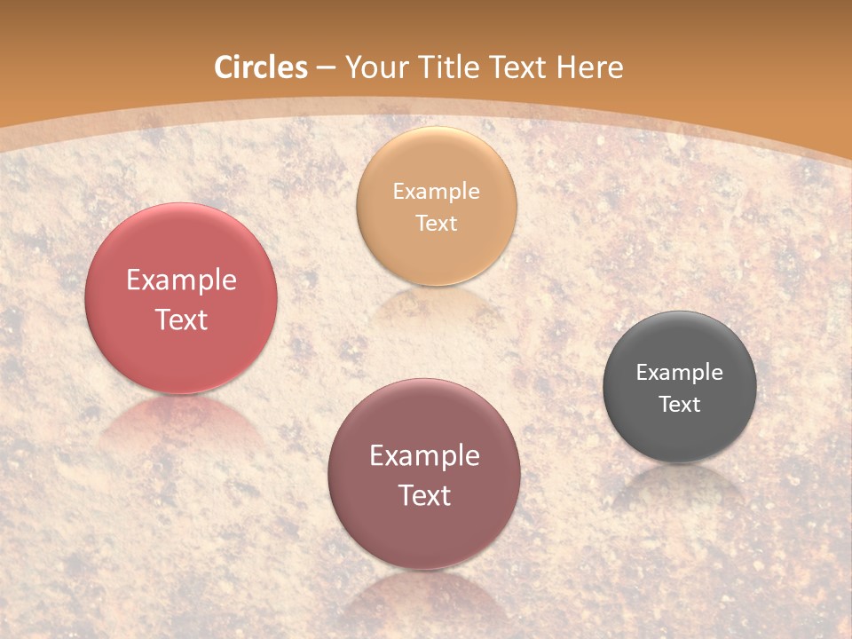 Rough Orange Rusted PowerPoint Template