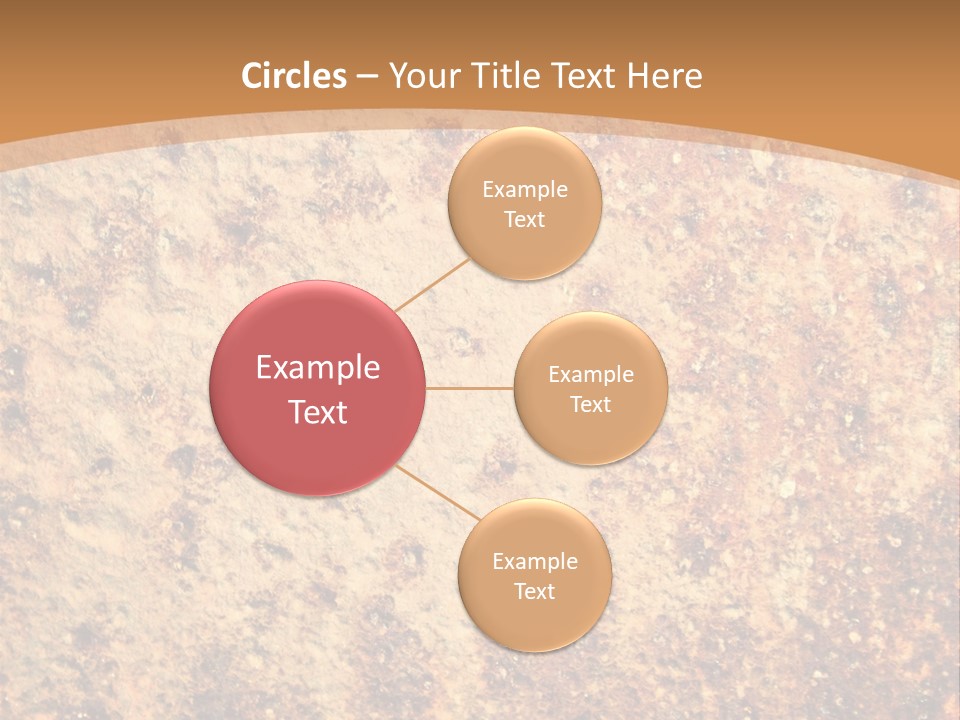 Rough Orange Rusted PowerPoint Template