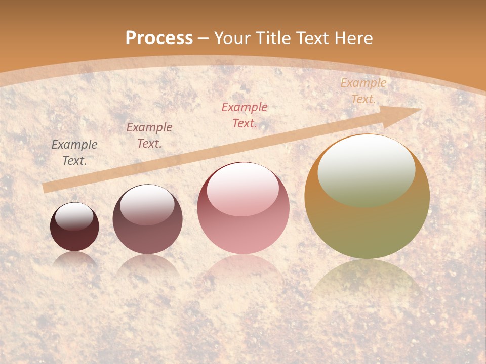 Rough Orange Rusted PowerPoint Template