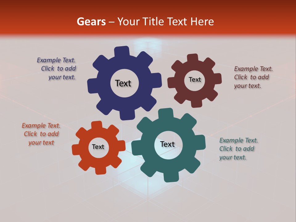 Cell Communication Data PowerPoint Template