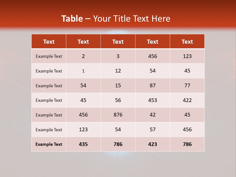 Cell Communication Data PowerPoint Template