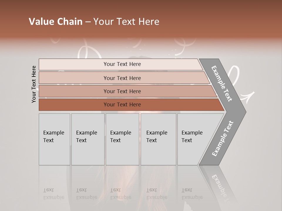 Thinking Female Draw PowerPoint Template
