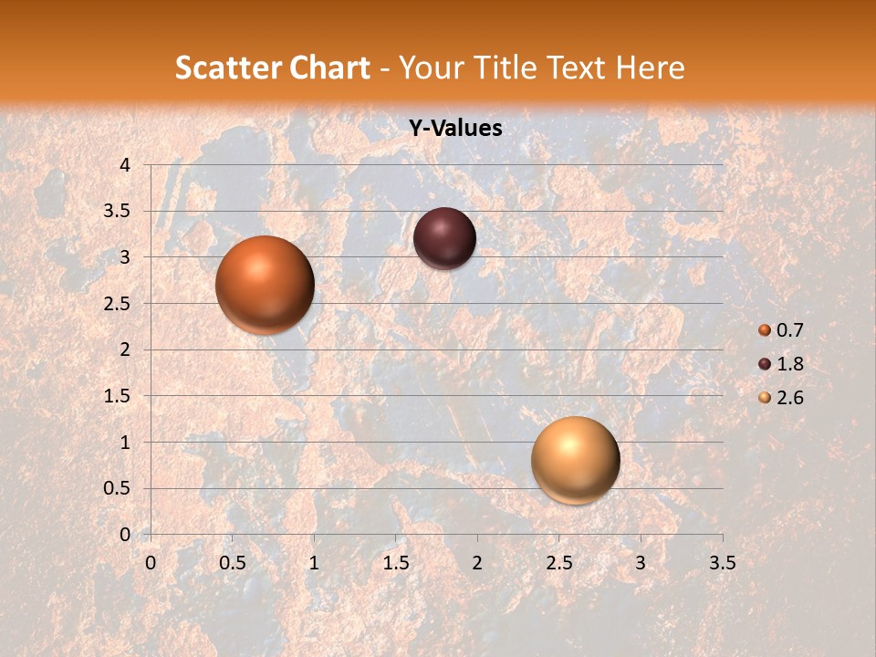 Texture Closeup Burnt PowerPoint Template