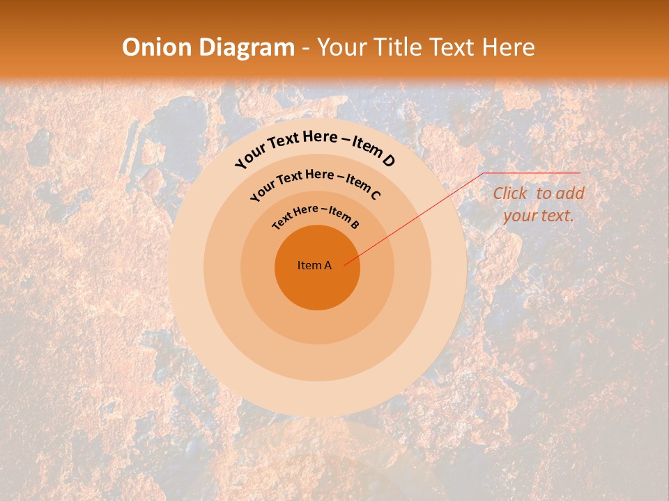 Texture Closeup Burnt PowerPoint Template