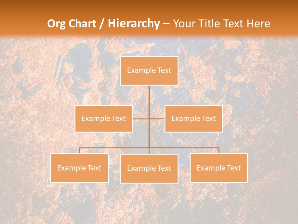 Texture Closeup Burnt PowerPoint Template