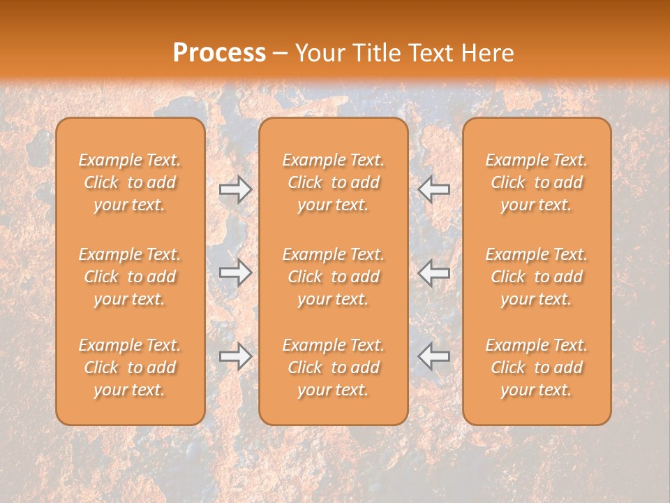 Texture Closeup Burnt PowerPoint Template