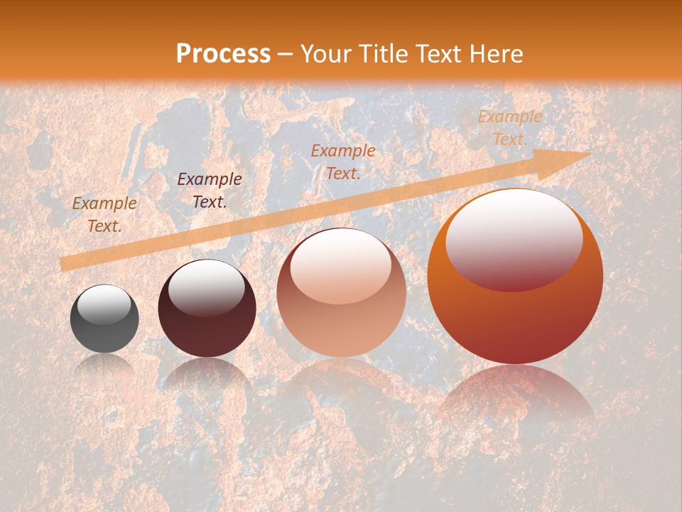 Texture Closeup Burnt PowerPoint Template