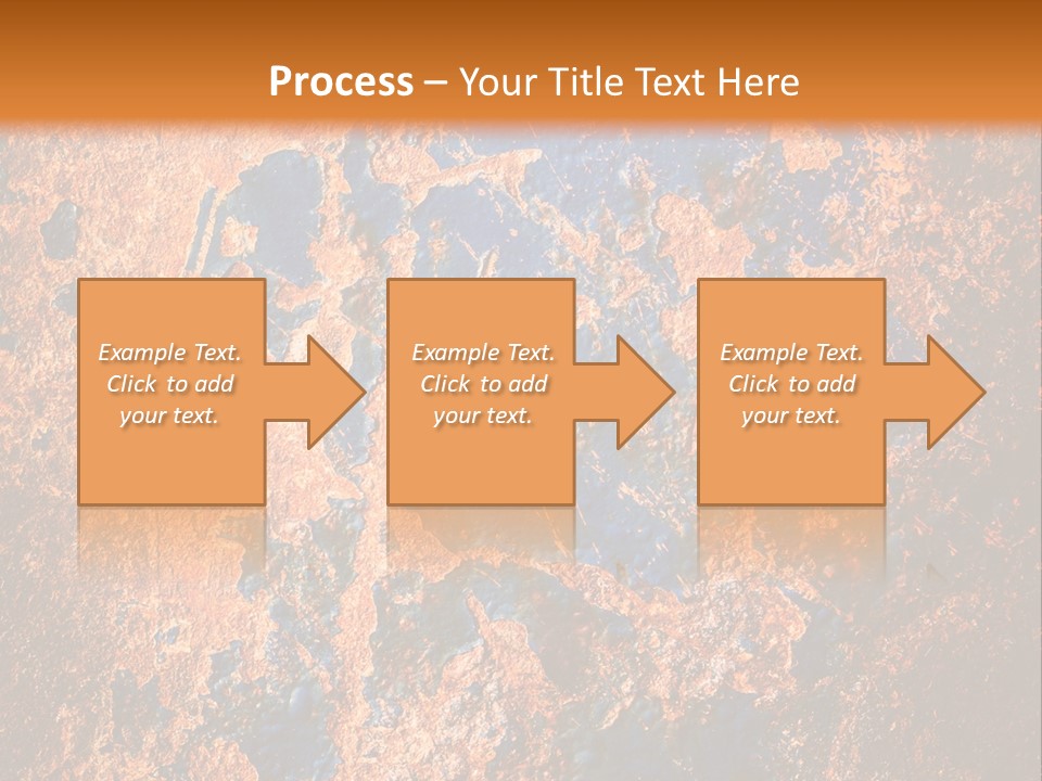 Texture Closeup Burnt PowerPoint Template