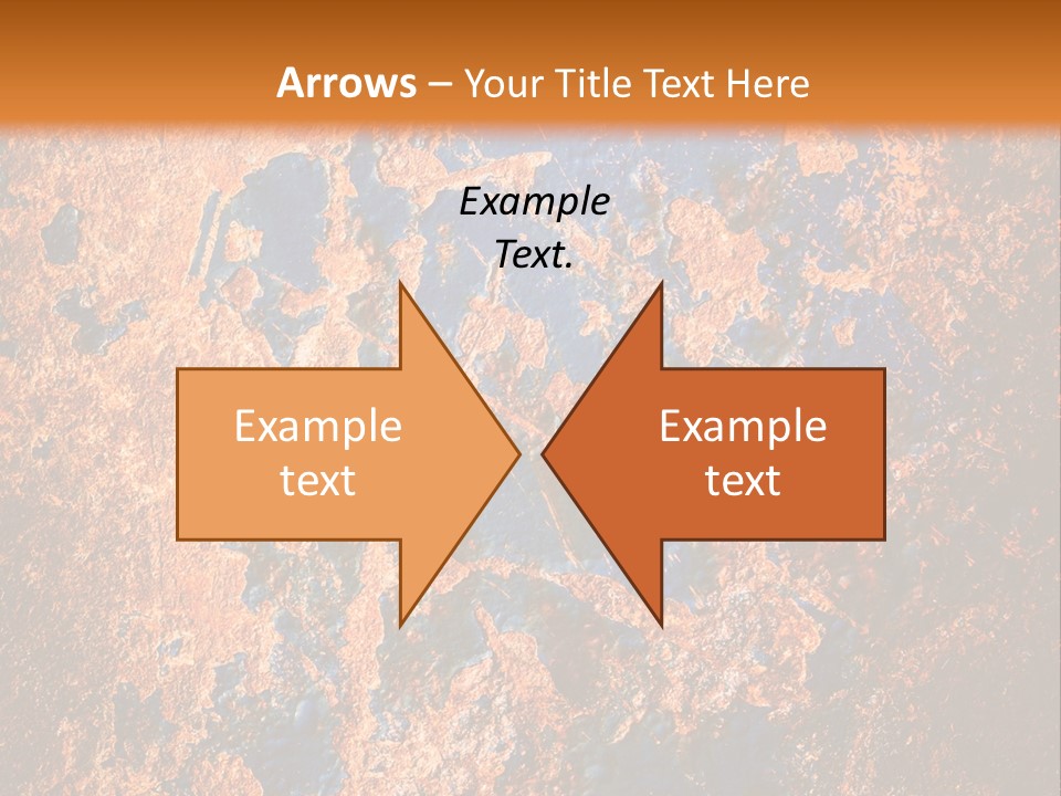 Texture Closeup Burnt PowerPoint Template