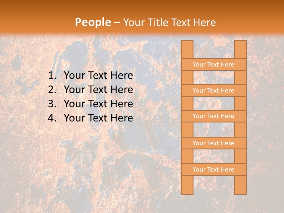 Texture Closeup Burnt PowerPoint Template