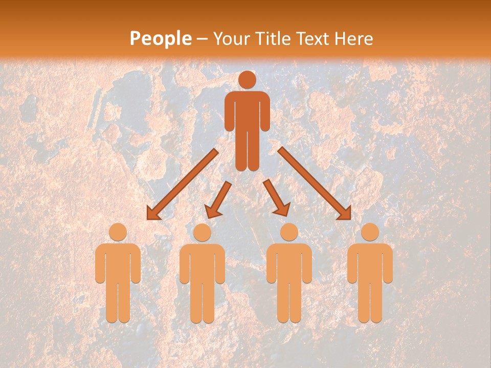 Texture Closeup Burnt PowerPoint Template