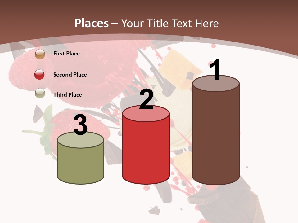 Kiwi Scoop Bowl PowerPoint Template