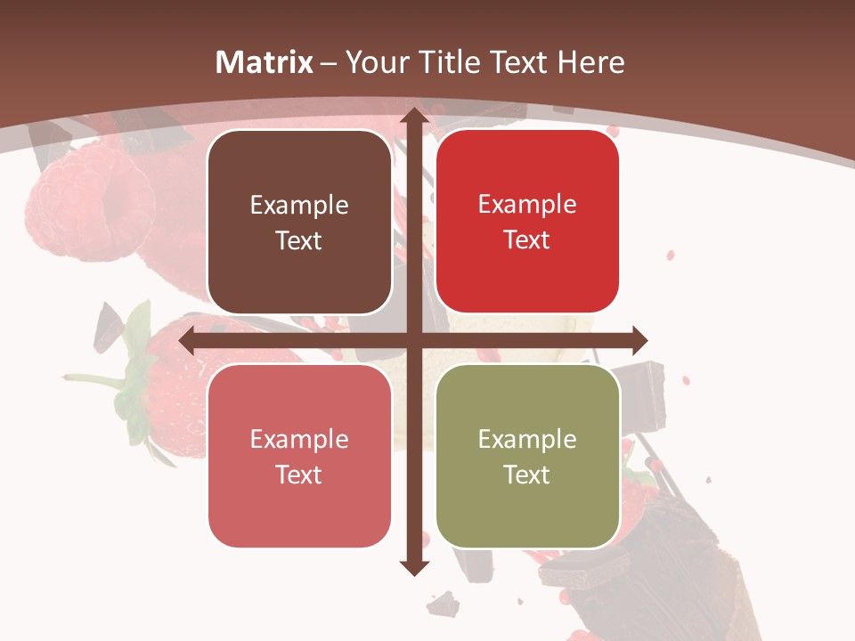 Kiwi Scoop Bowl PowerPoint Template