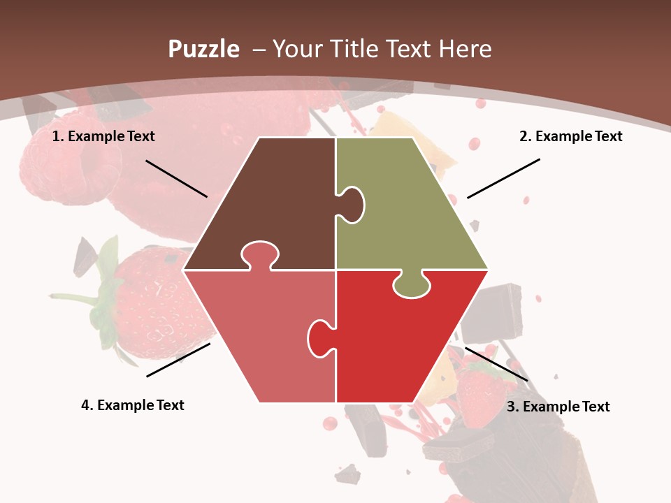 Kiwi Scoop Bowl PowerPoint Template