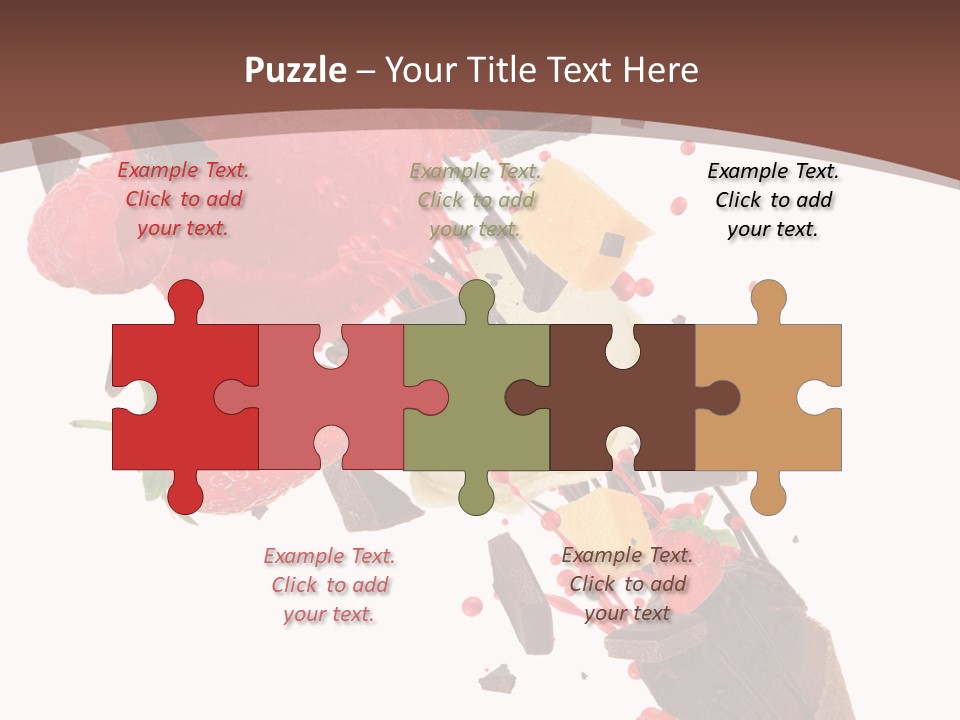 Kiwi Scoop Bowl PowerPoint Template