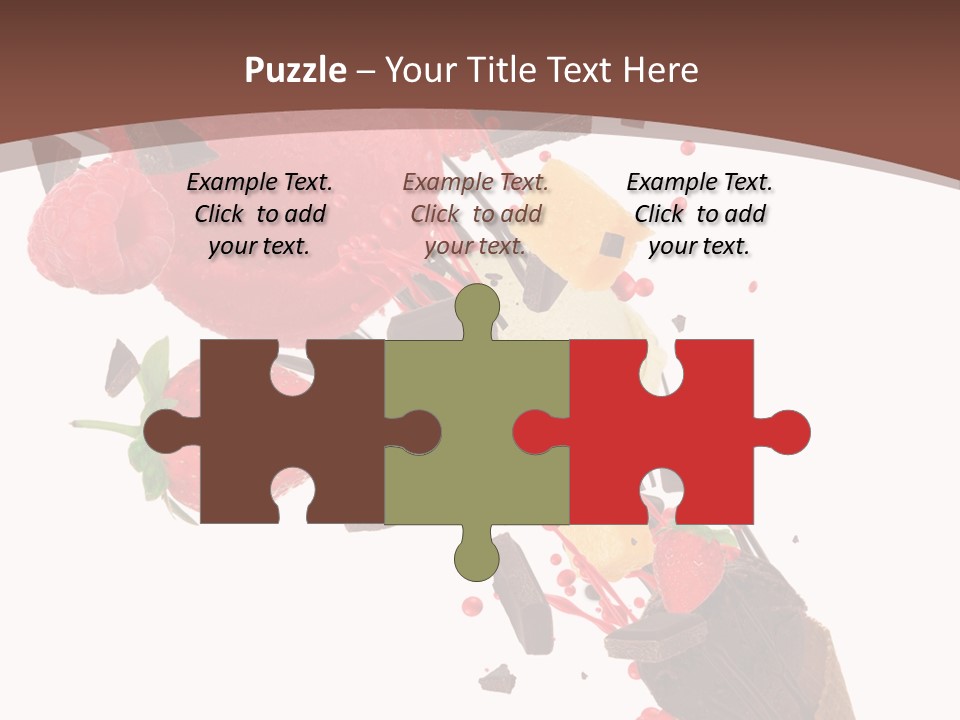 Kiwi Scoop Bowl PowerPoint Template