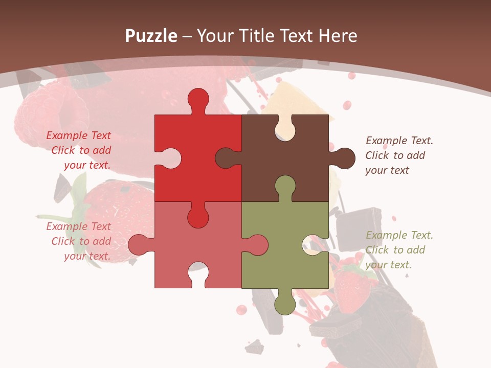 Kiwi Scoop Bowl PowerPoint Template